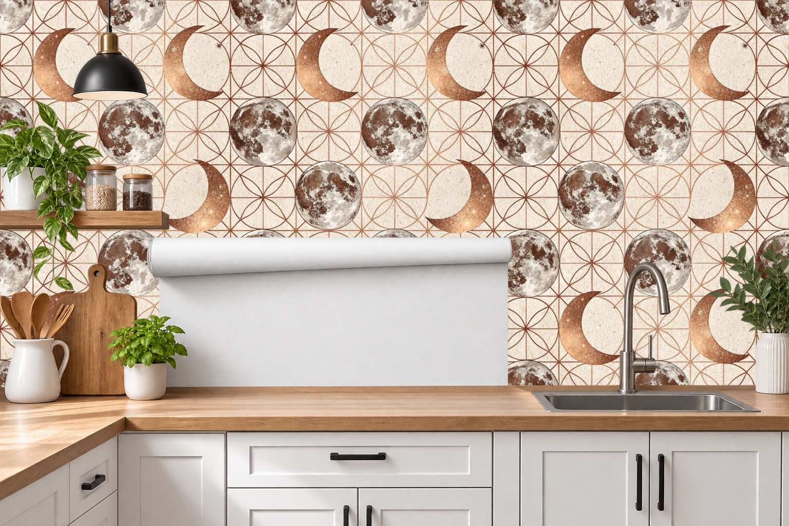 Design 503 — Roll — Kitchen Backsplash