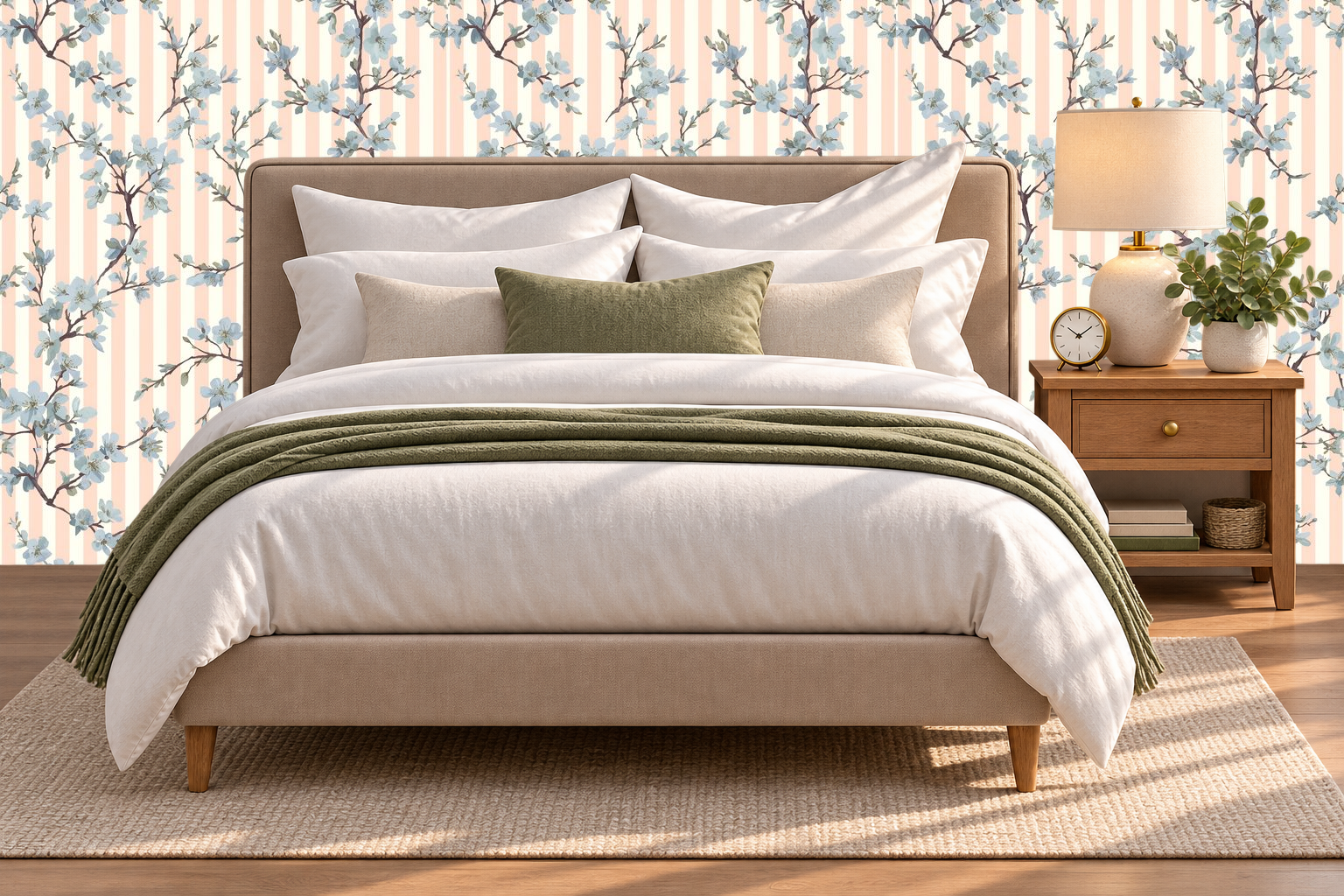 Design 221 — Bedroom — Pillow Close-up