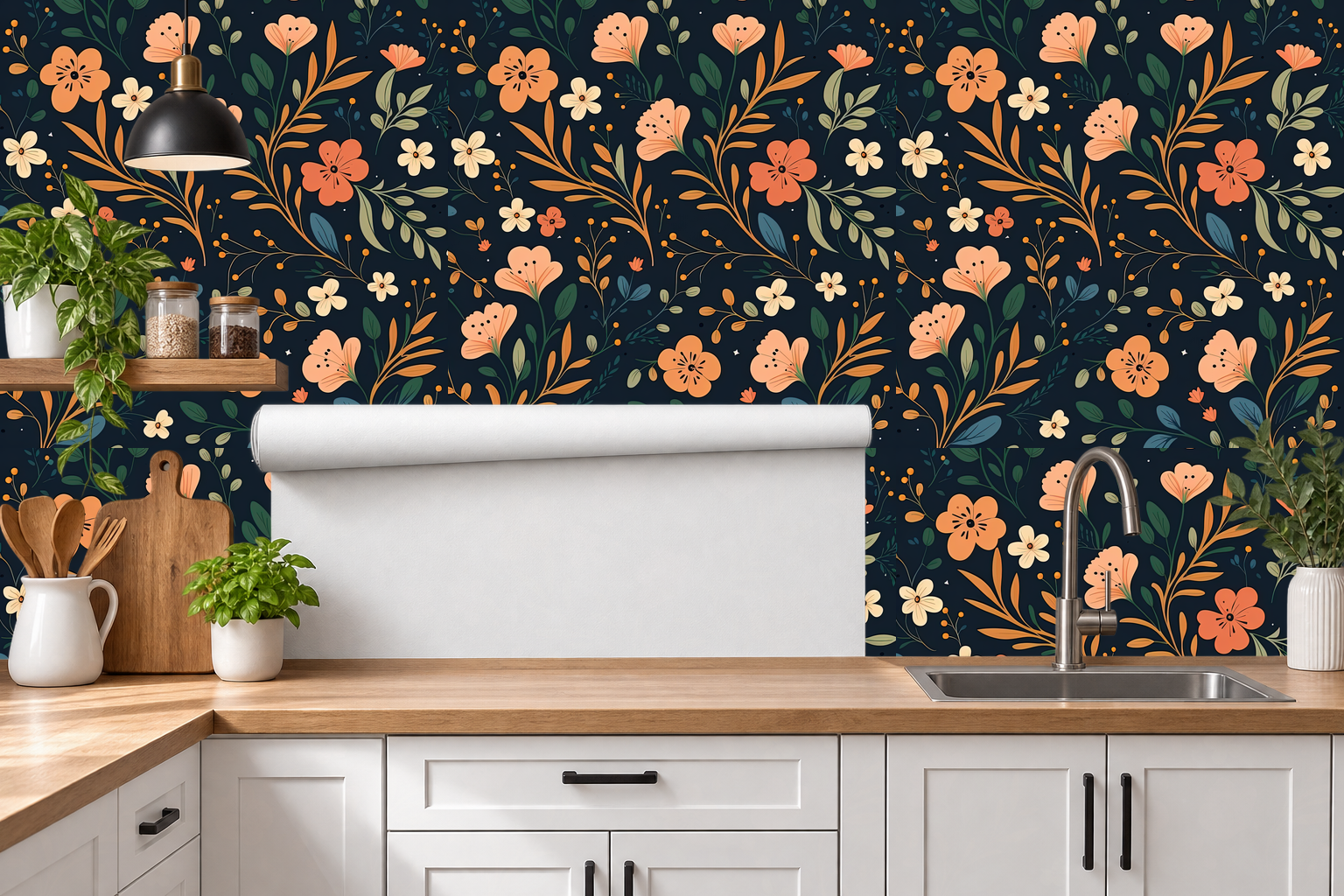 Design 76 — Roll — Kitchen Backsplash