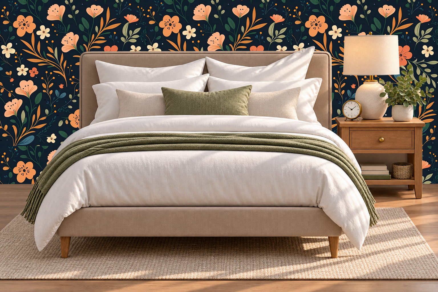 Design 76 — Bedroom — Pillow Close-up