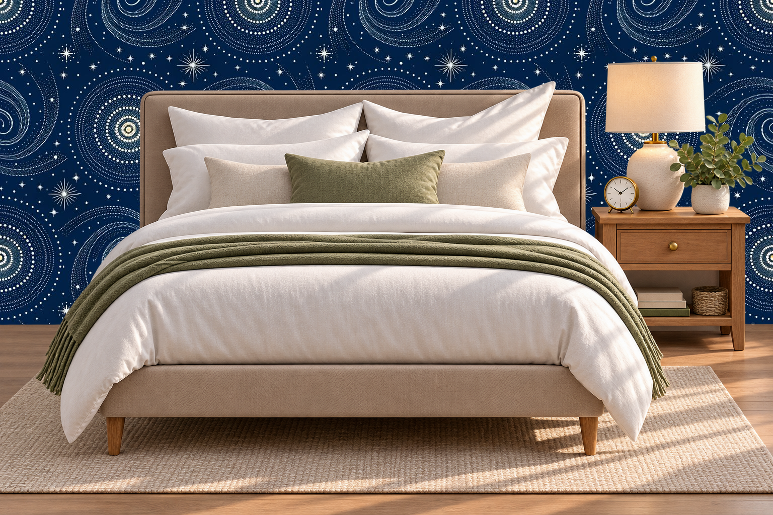 Design 484 — Bedroom — Pillow Close-up