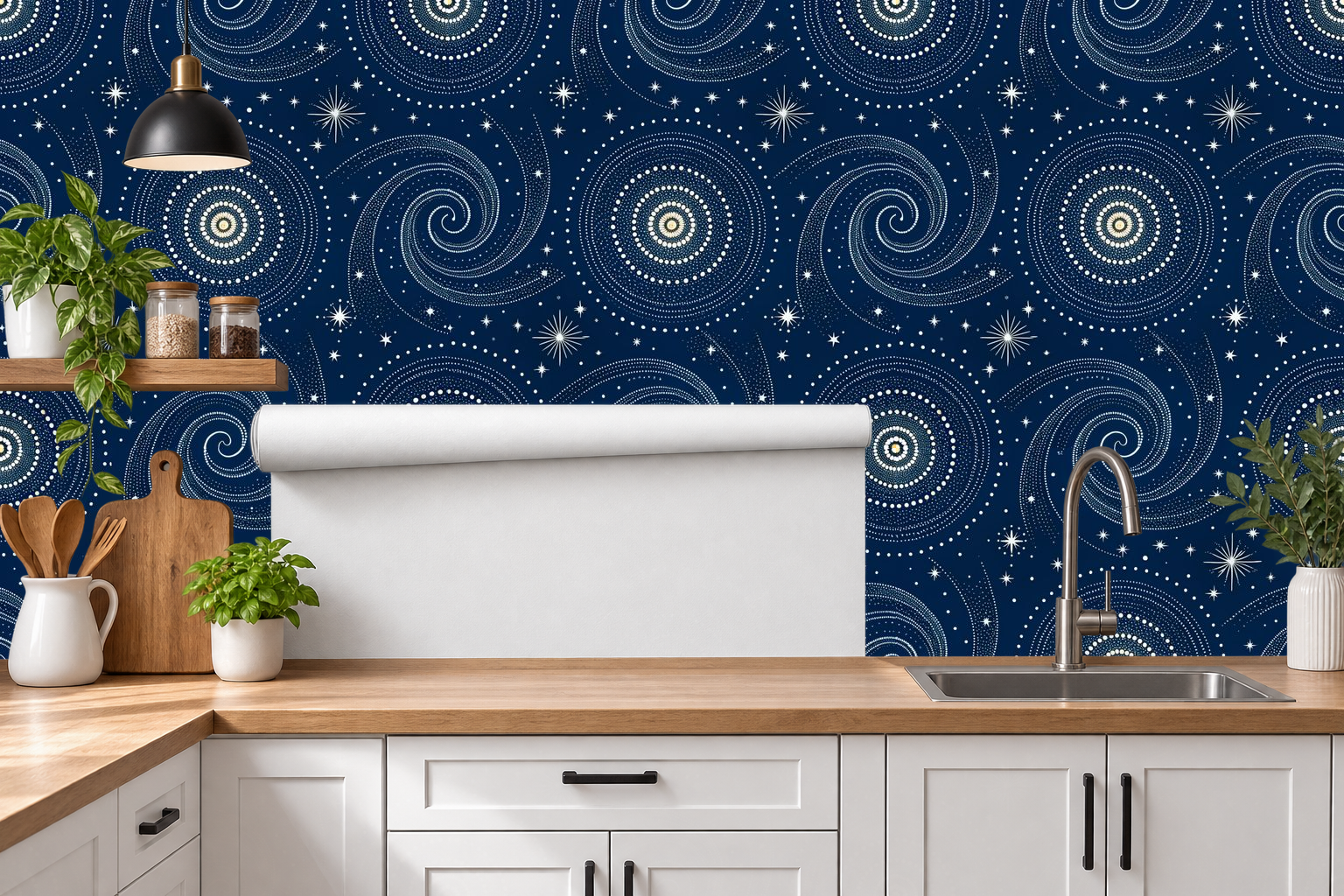 Design 484 — Roll — Kitchen Backsplash