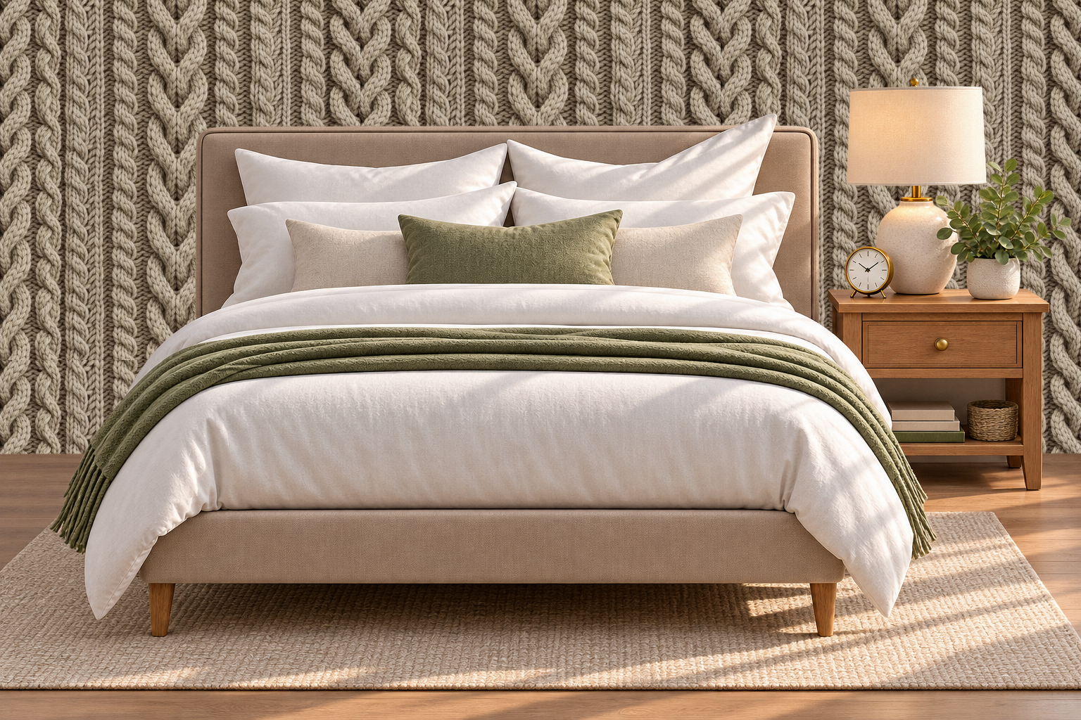 Design 566 — Bedroom — Pillow Close-up