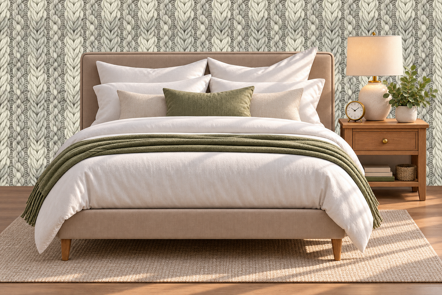 Design 580 — Bedroom — Pillow Close-up