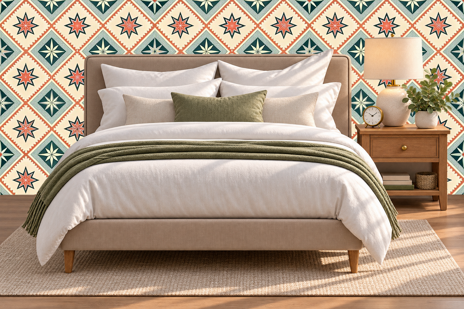 Design 162 — Bedroom — Pillow Close-up