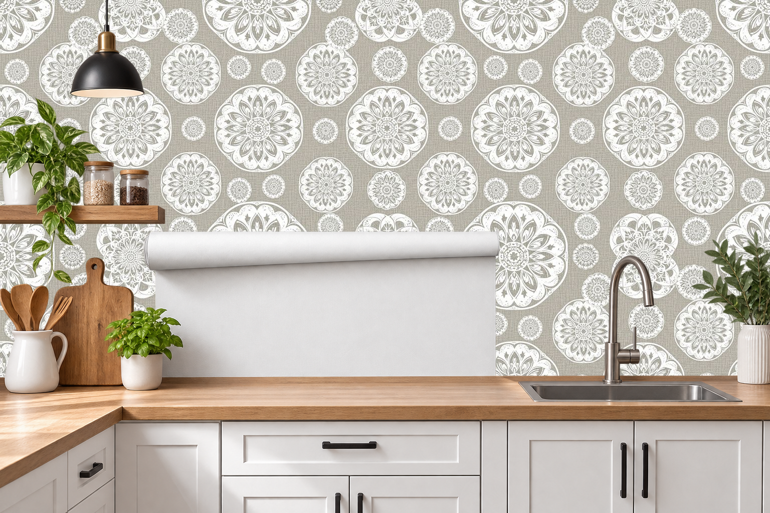 Design 179 — Roll — Kitchen Backsplash