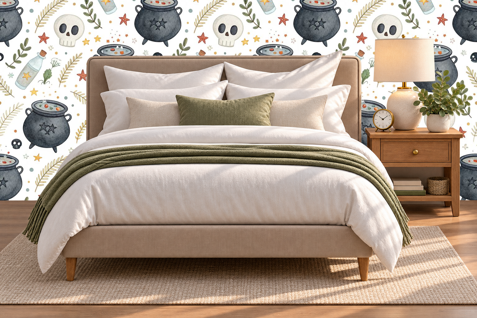 Design 209 — Bedroom — Pillow Close-up