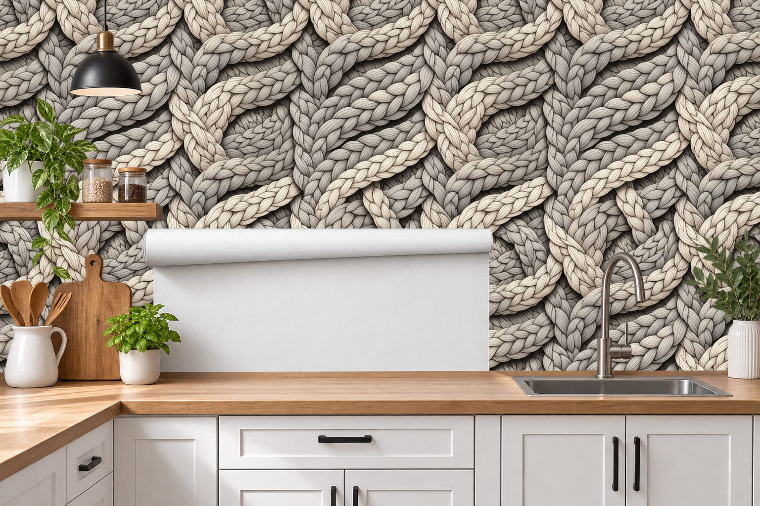 Design 592 — Roll — Kitchen Backsplash