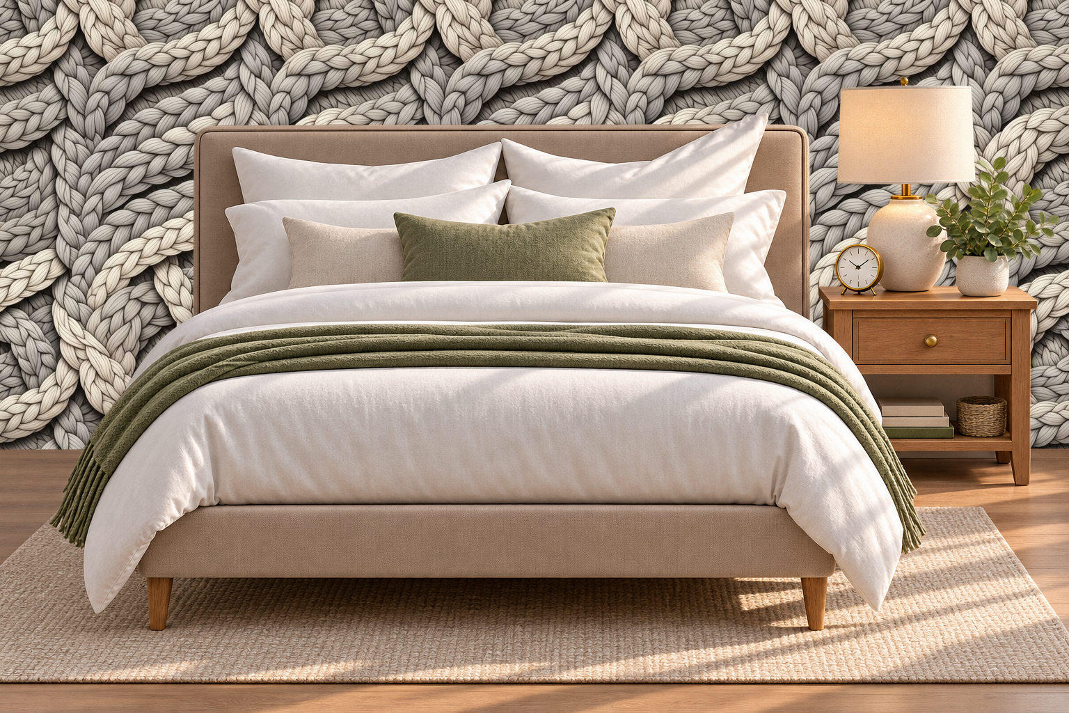 Design 592 — Bedroom — Pillow Close-up