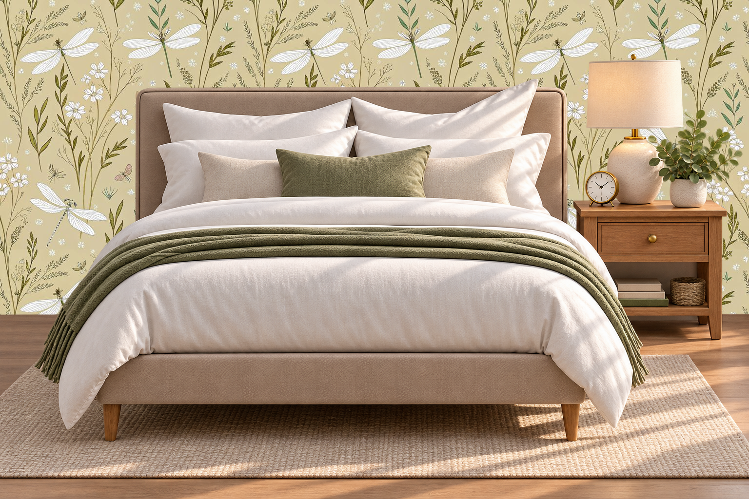 Design 323 — Bedroom — Pillow Close-up