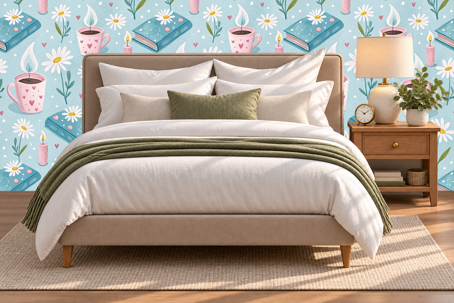 Design 472 — Bedroom — Pillow Close-up