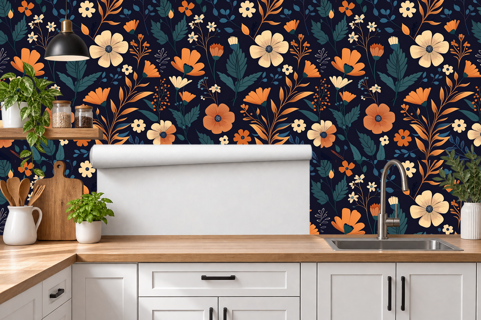 Design 81 — Roll — Kitchen Backsplash