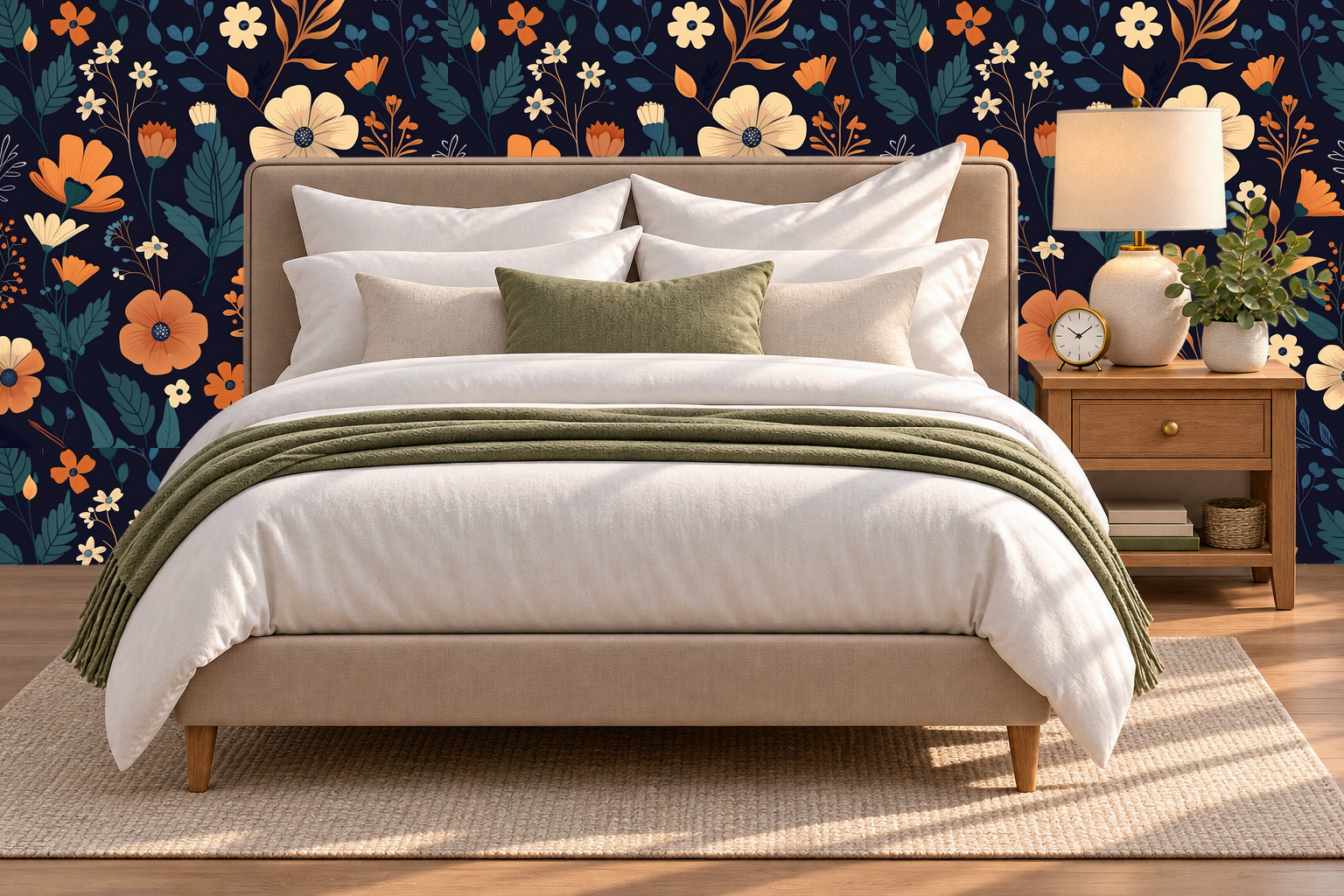 Design 81 — Bedroom — Pillow Close-up