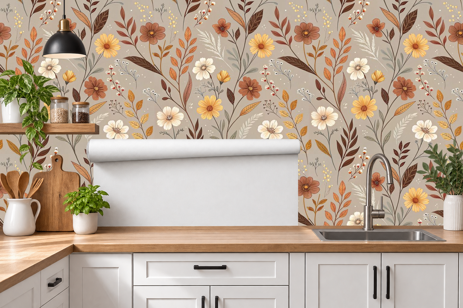 Design 241 — Roll — Kitchen Backsplash