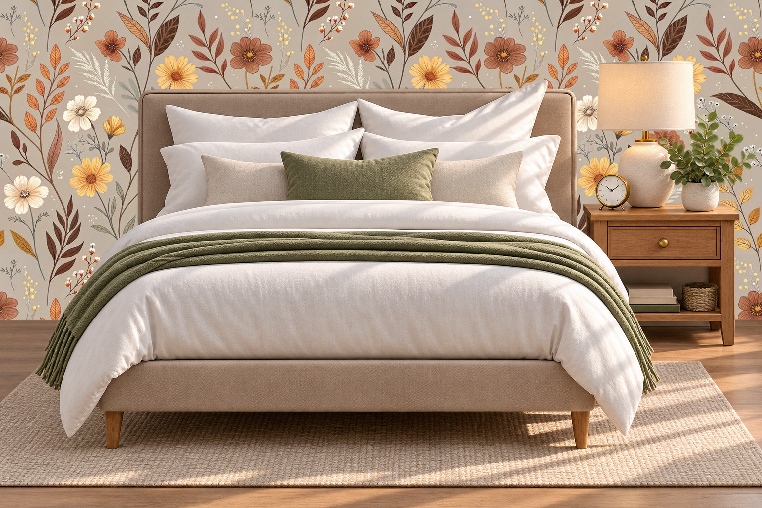 Design 241 — Bedroom — Pillow Close-up