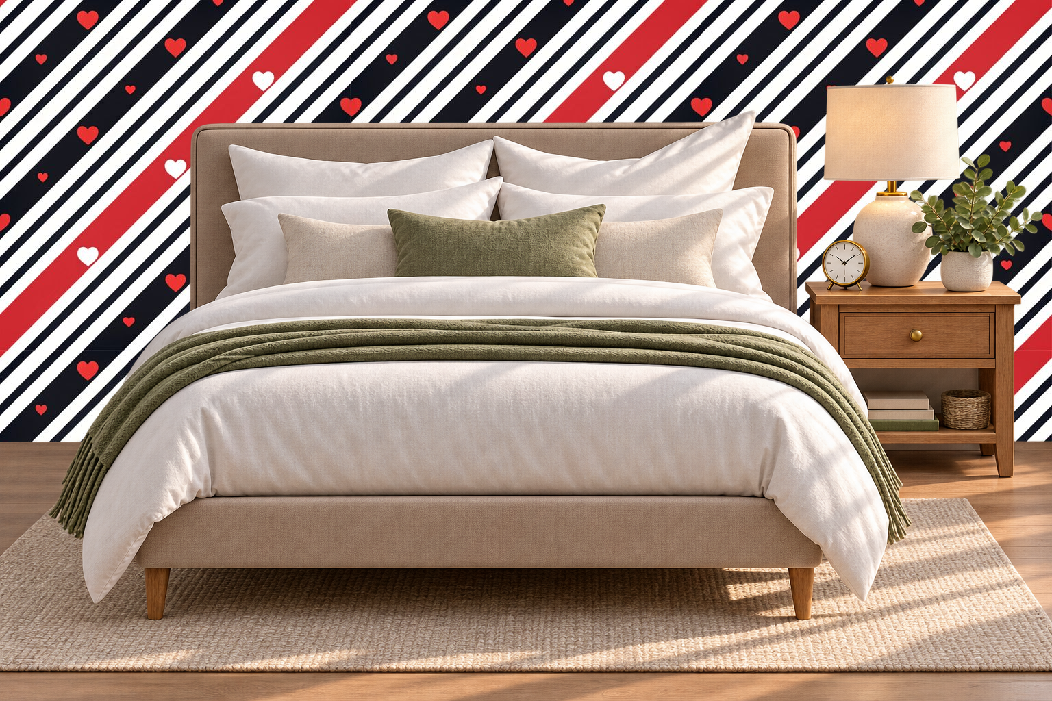 Design 510 — Bedroom — Pillow Close-up
