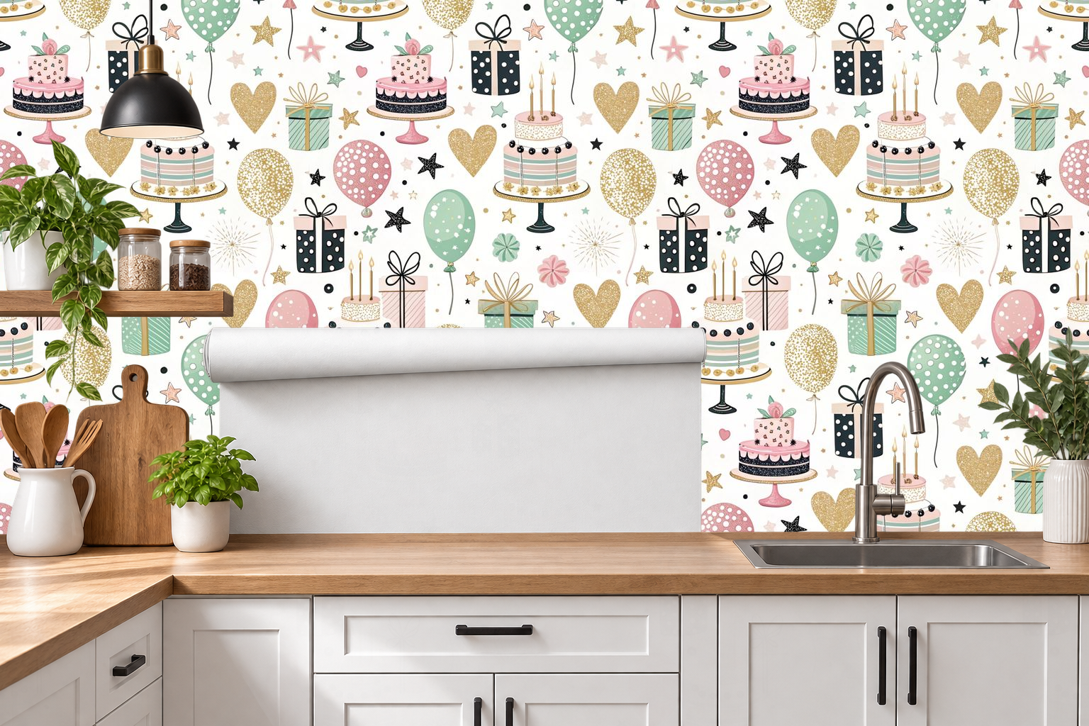 Design 407 — Roll — Kitchen Backsplash