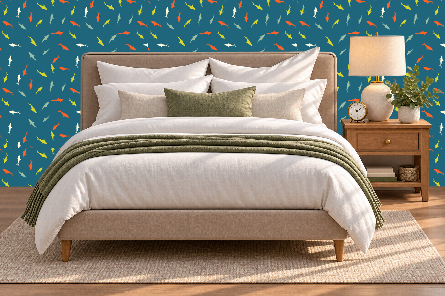 Design 10 — Bedroom — Pillow Close-up