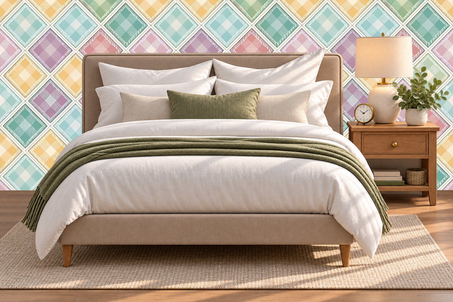 Design 401 — Bedroom — Pillow Close-up