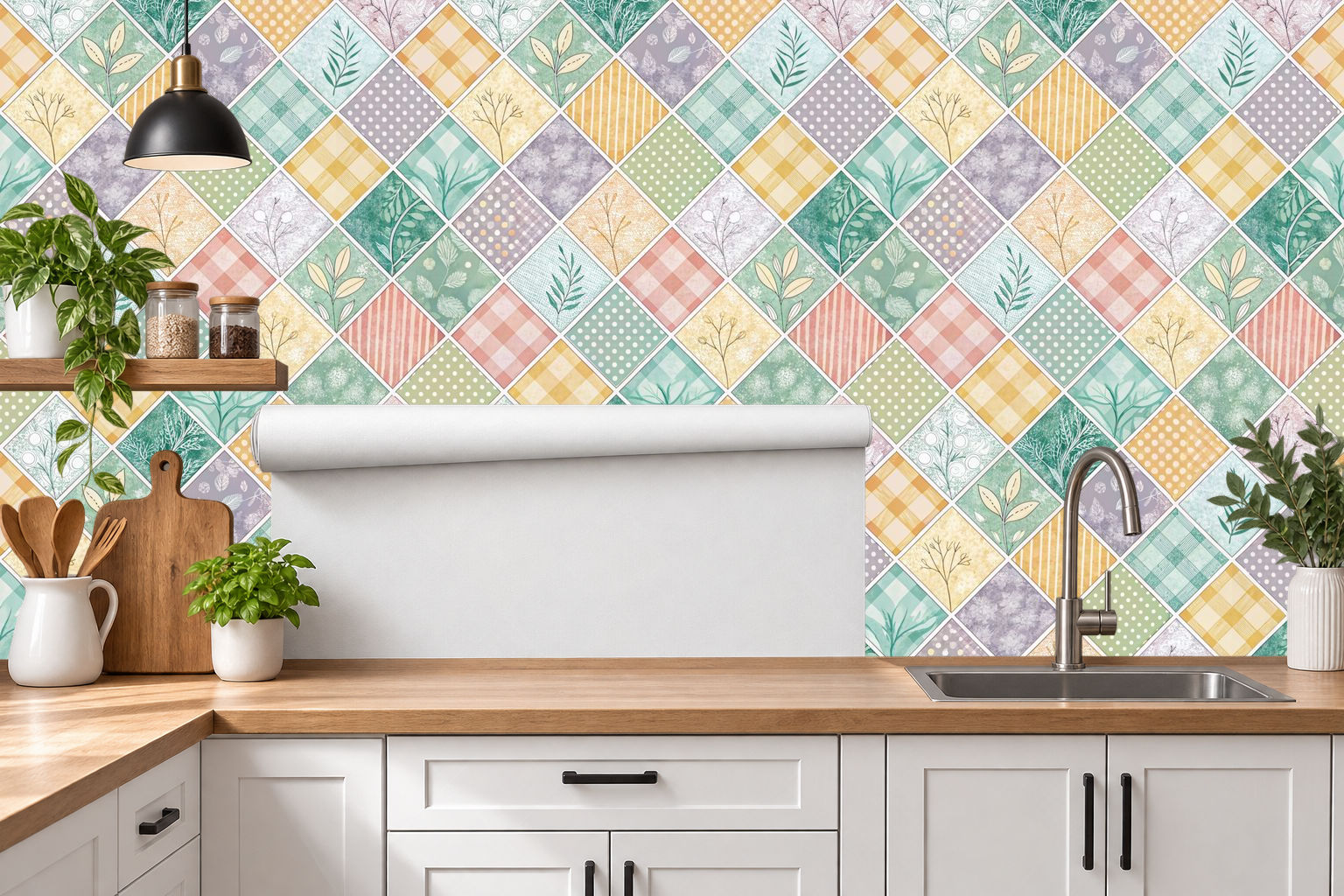 Design 400 — Roll — Kitchen Backsplash