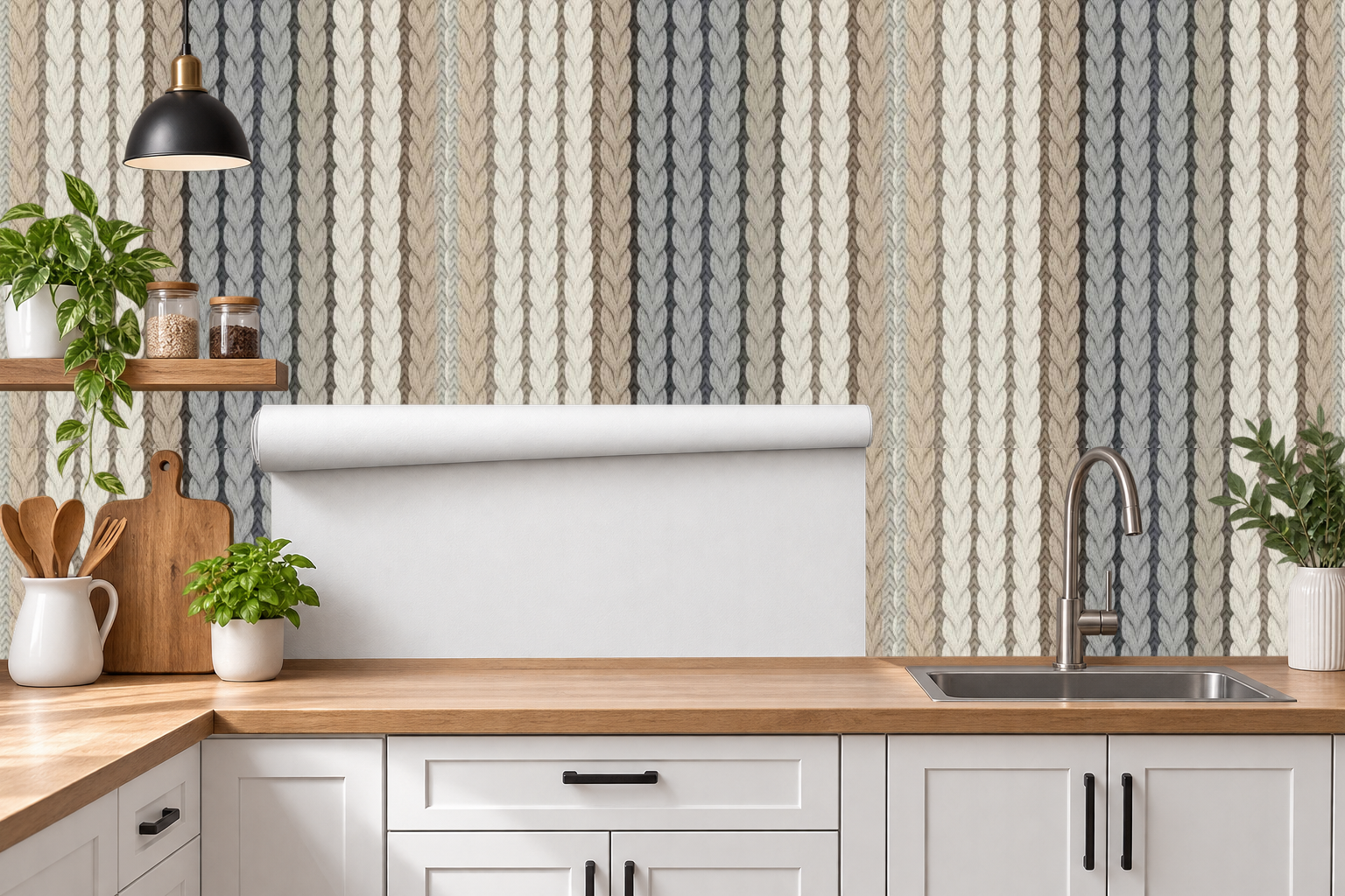 Design 613 — Roll — Kitchen Backsplash