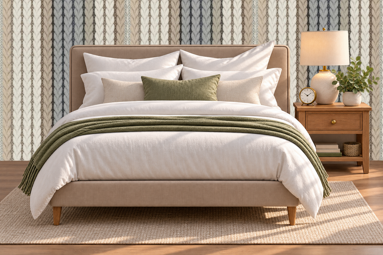 Design 613 — Bedroom — Pillow Close-up