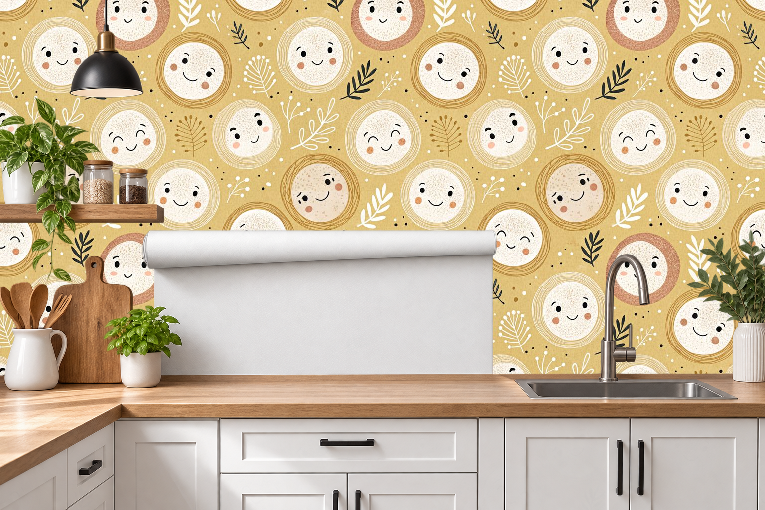 Design 352 — Roll — Kitchen Backsplash