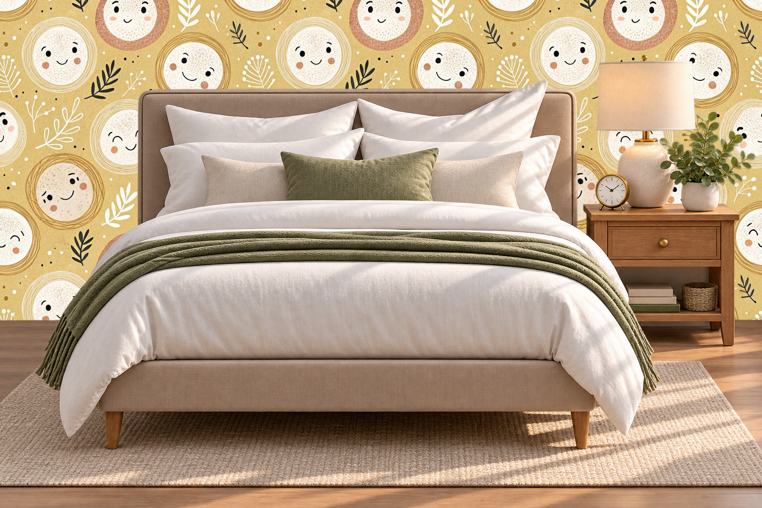 Design 352 — Bedroom — Pillow Close-up