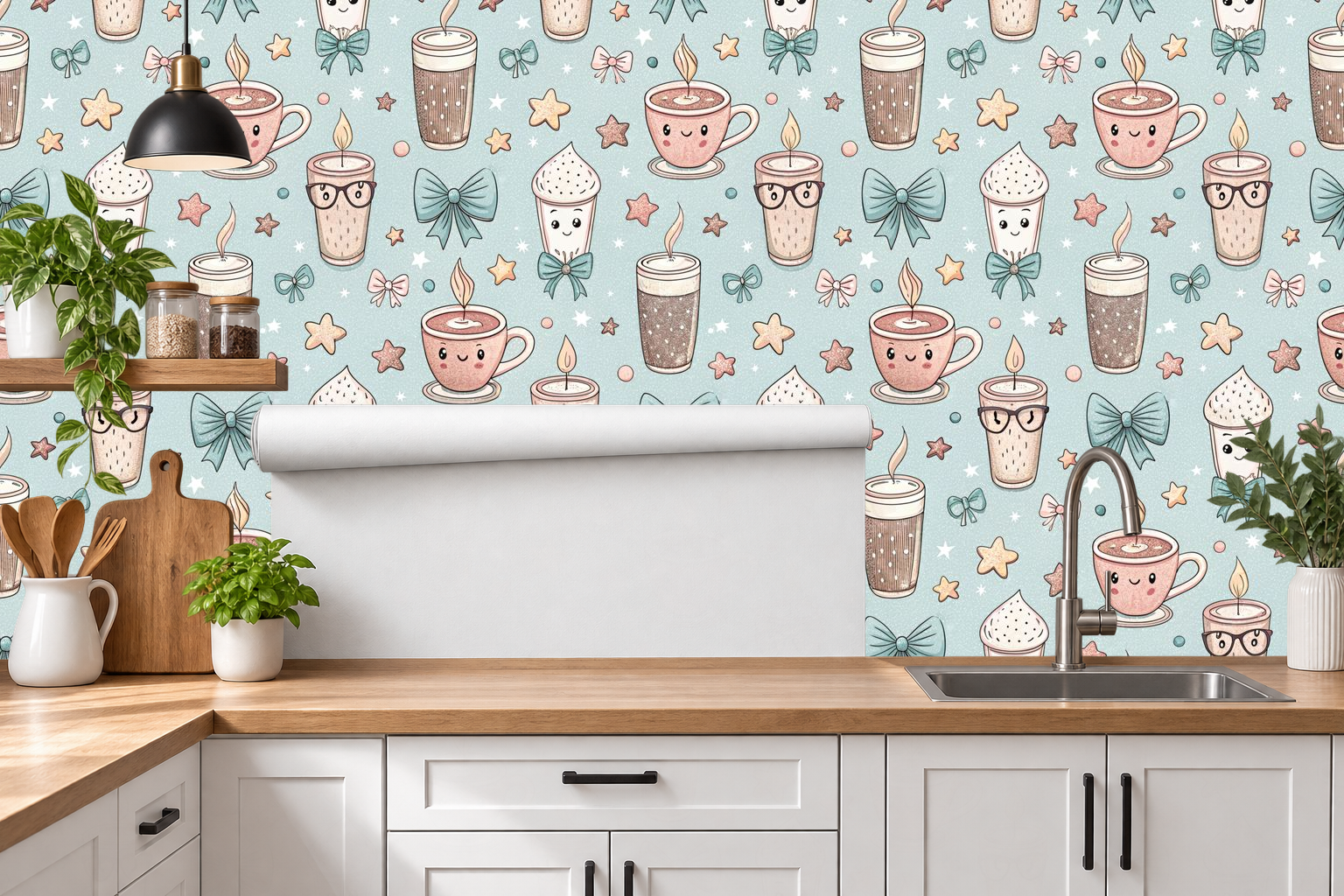 Design 474 — Roll — Kitchen Backsplash