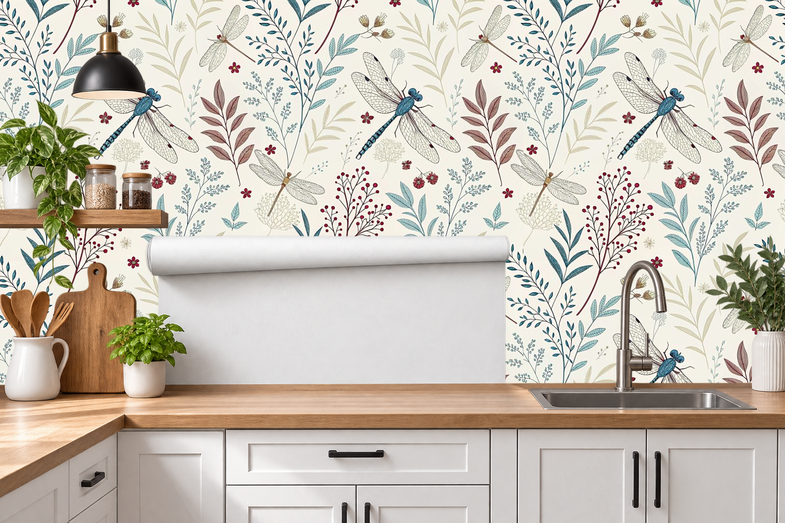 Design 346 — Roll — Kitchen Backsplash