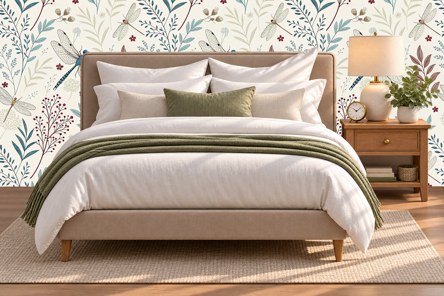 Design 346 — Bedroom — Pillow Close-up