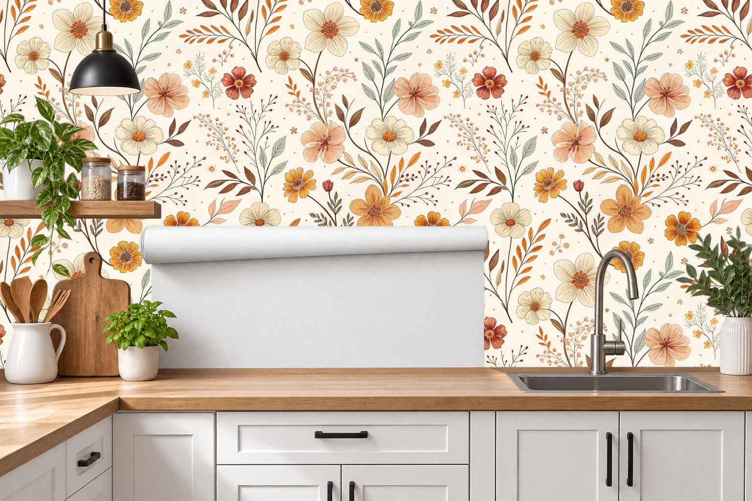 Design 245 — Roll — Kitchen Backsplash