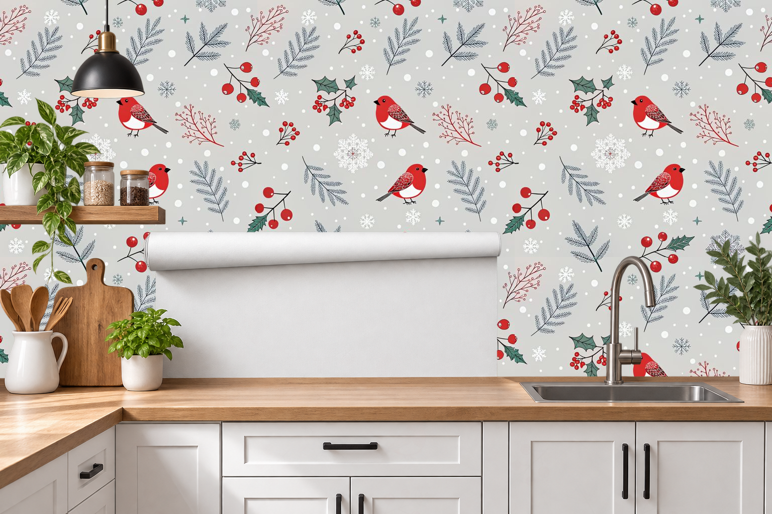 Design 286 — Roll — Kitchen Backsplash