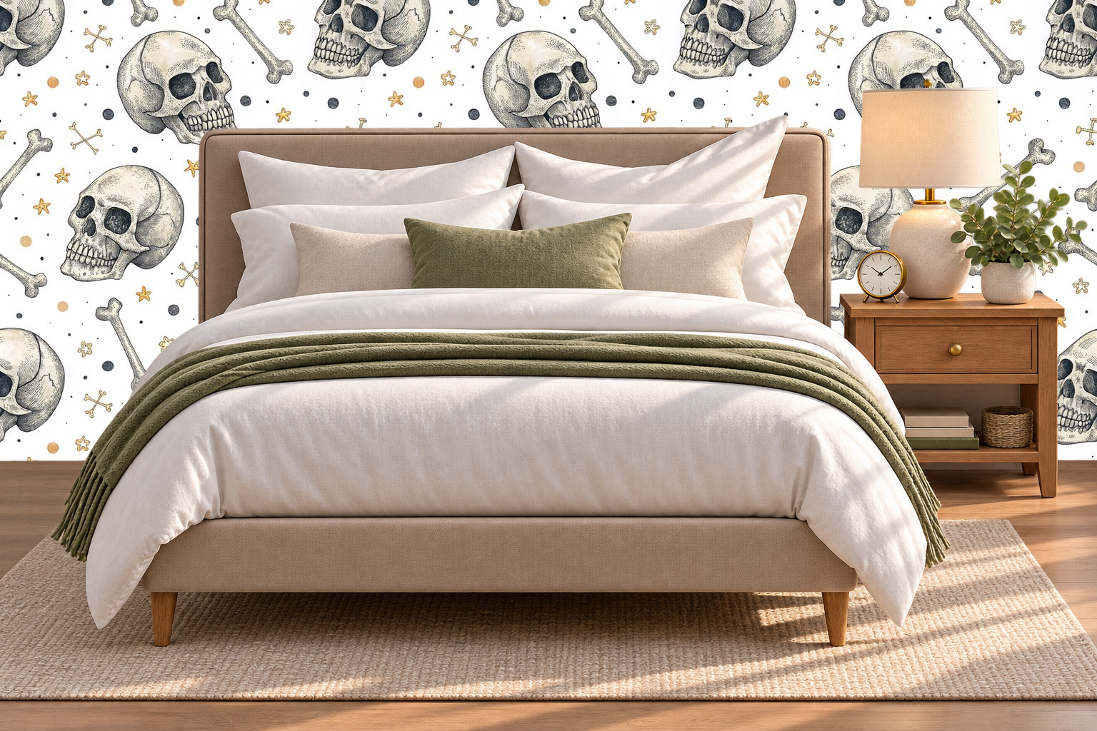 Design 204 — Bedroom — Pillow Close-up