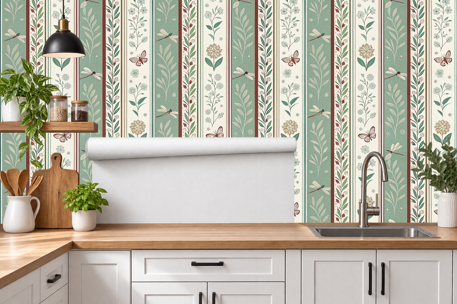Design 345 — Roll — Kitchen Backsplash