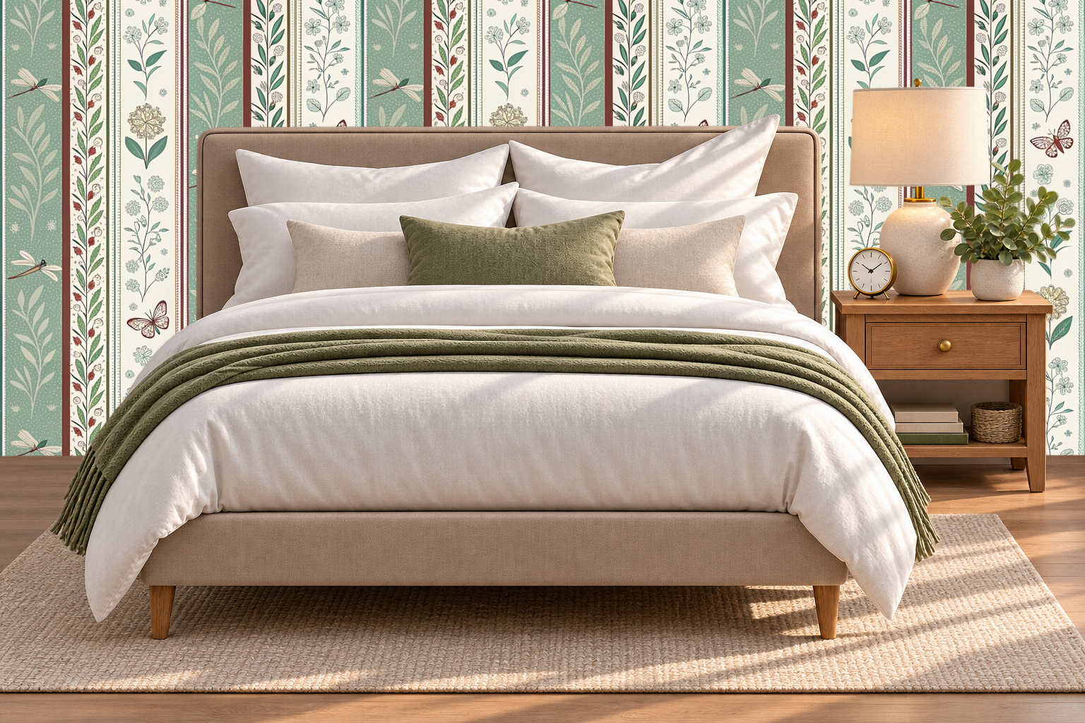 Design 345 — Bedroom — Pillow Close-up