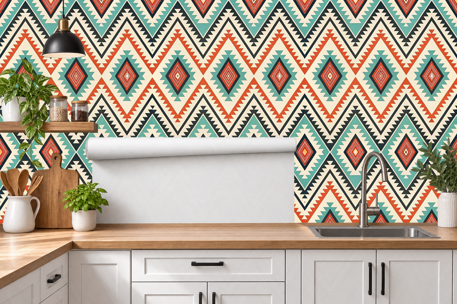 Design 143 — Roll — Kitchen Backsplash