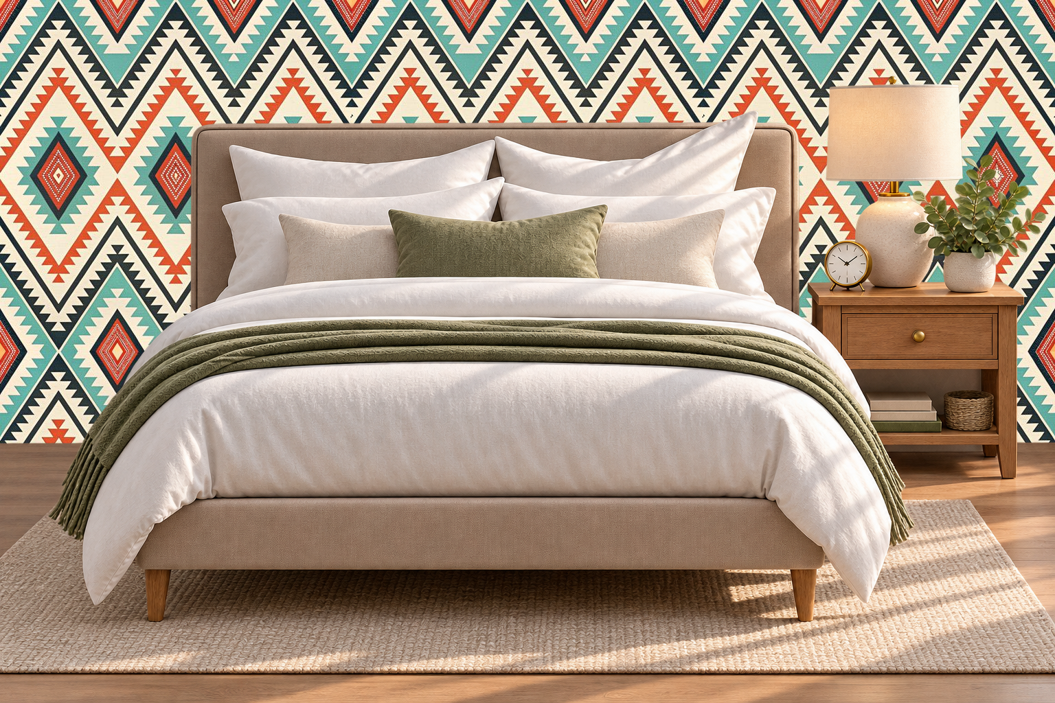 Design 143 — Bedroom — Pillow Close-up
