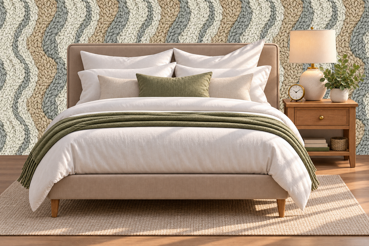 Design 581 — Bedroom — Pillow Close-up