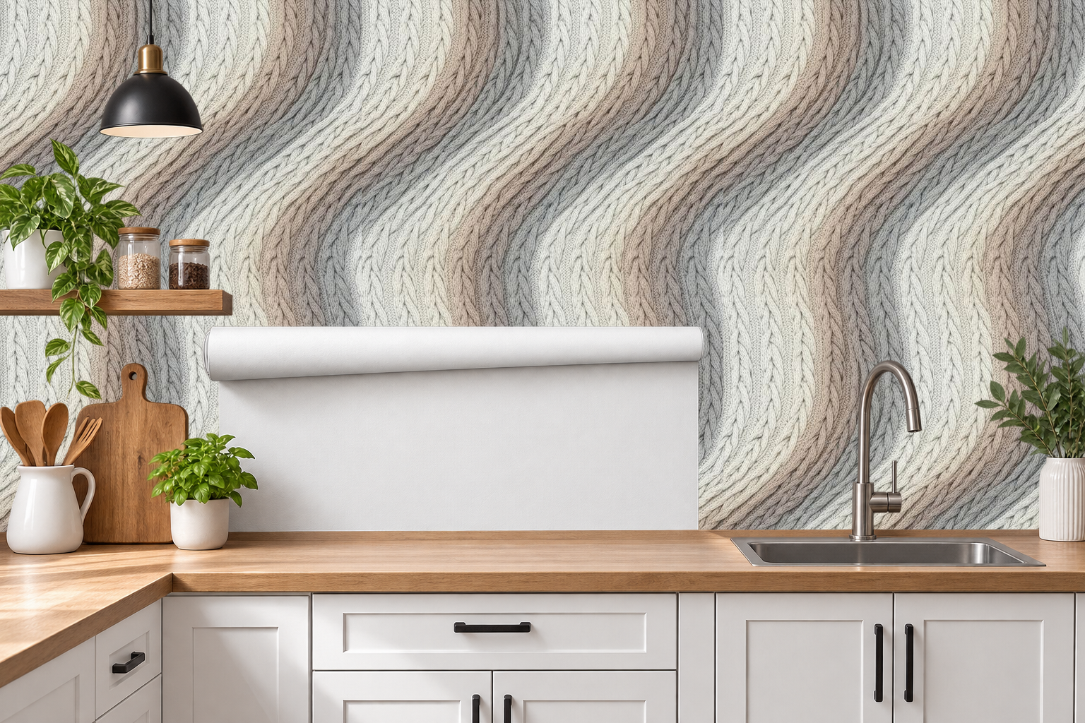 Design 597 — Roll — Kitchen Backsplash