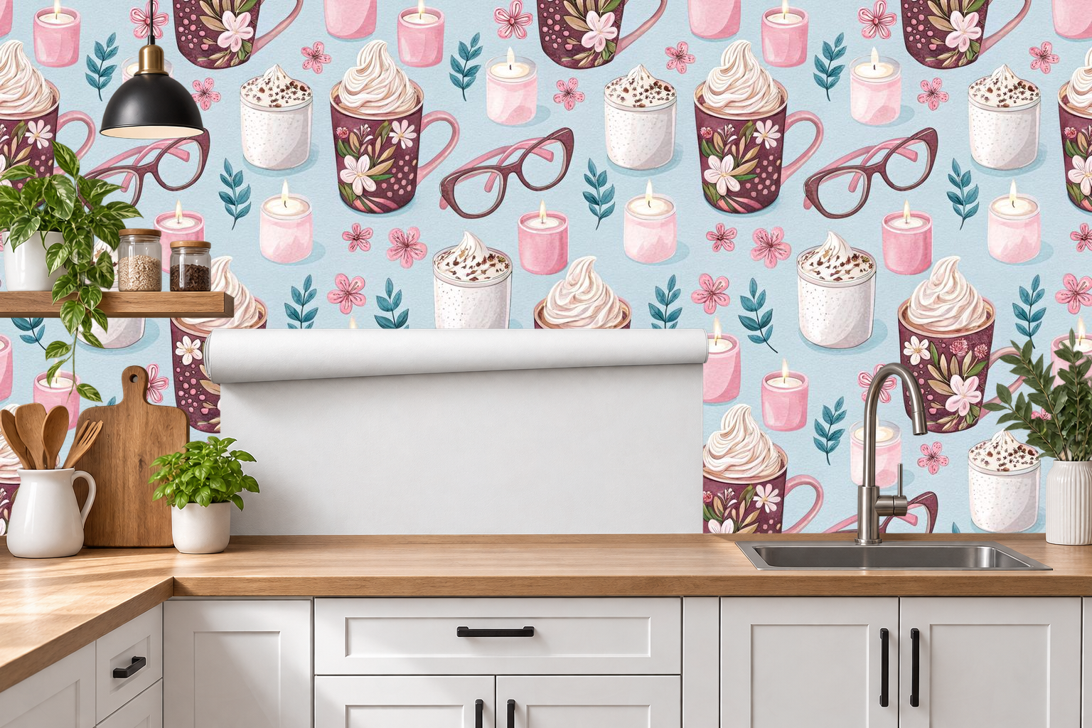Design 455 — Roll — Kitchen Backsplash