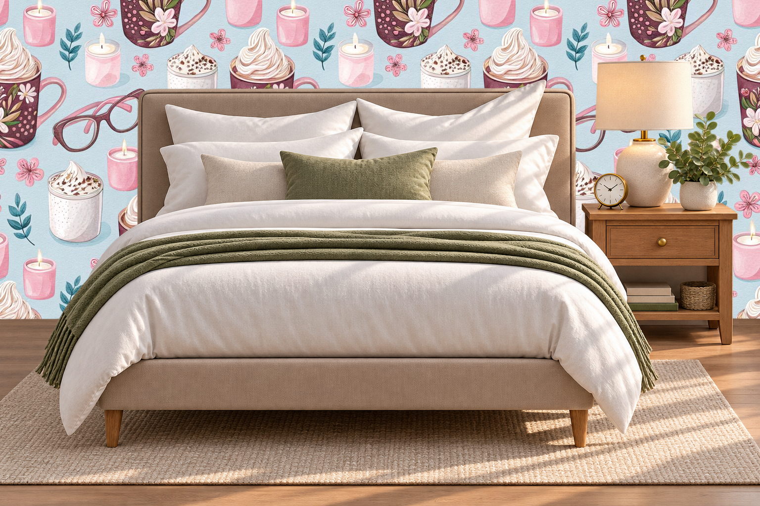 Design 455 — Bedroom — Pillow Close-up