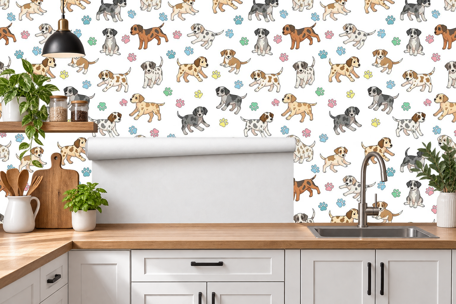 Design 136 — Roll — Kitchen Backsplash