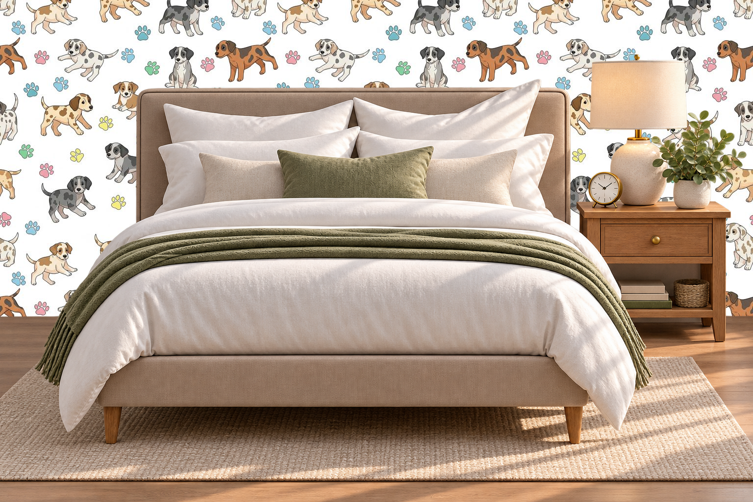 Design 136 — Bedroom — Pillow Close-up