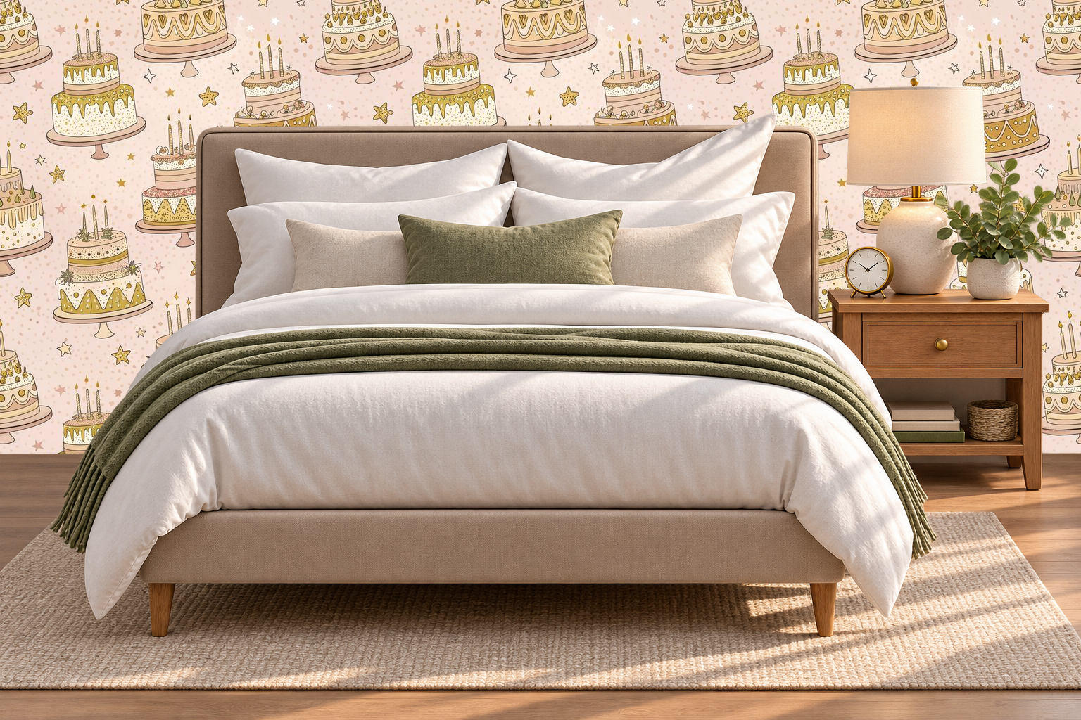 Design 409 — Bedroom — Pillow Close-up