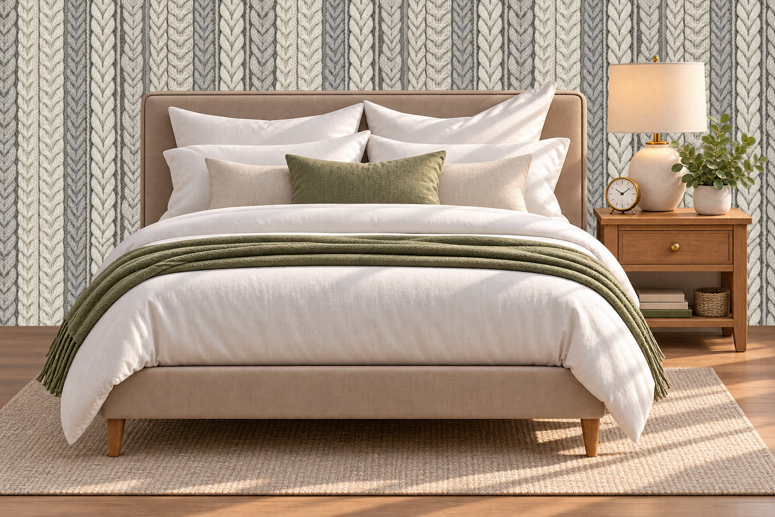Design 605 — Bedroom — Pillow Close-up
