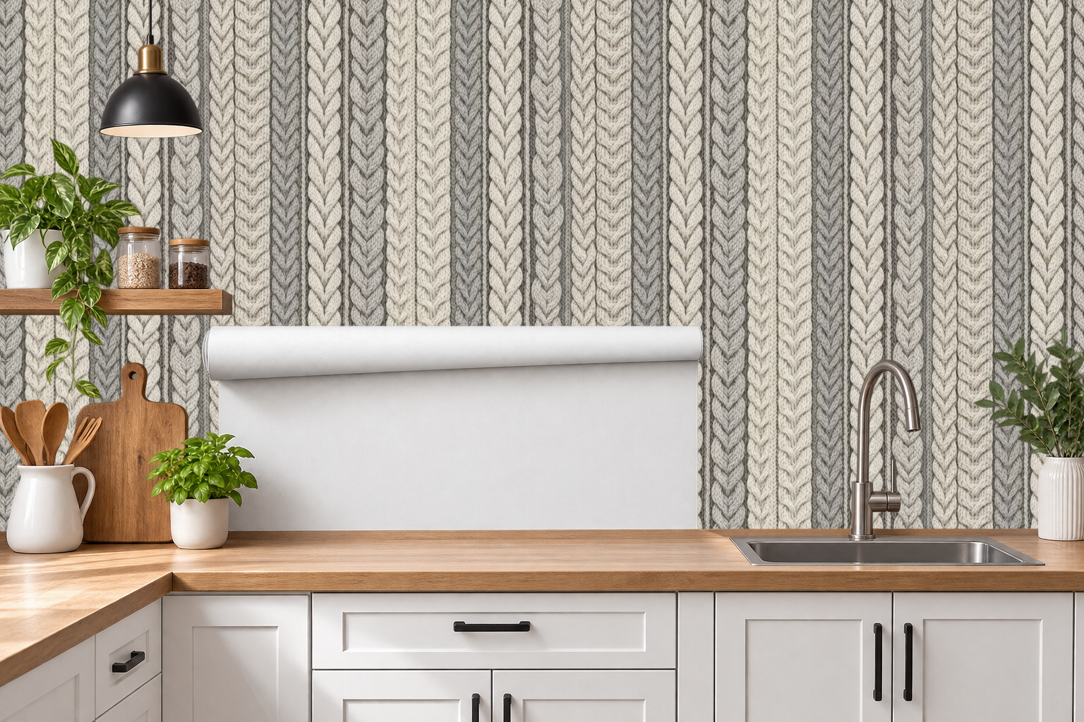 Design 605 — Roll — Kitchen Backsplash