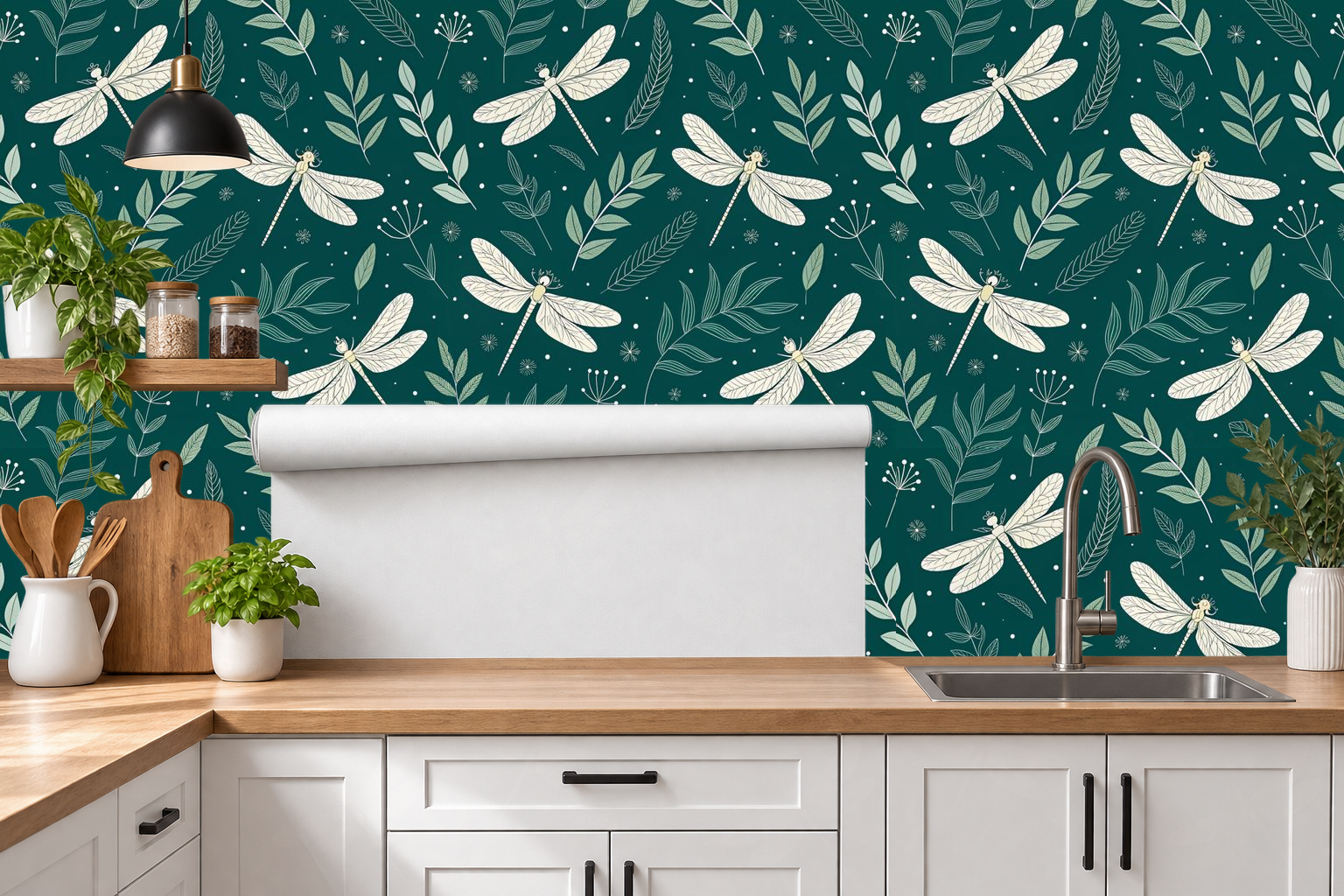 Design 339 — Roll — Kitchen Backsplash