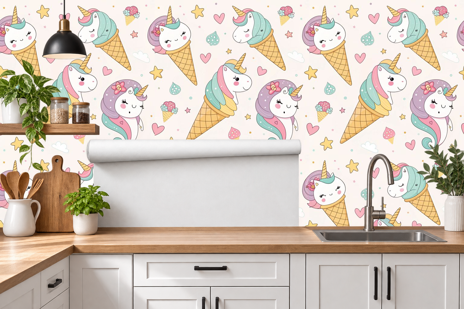 Design 298 — Roll — Kitchen Backsplash