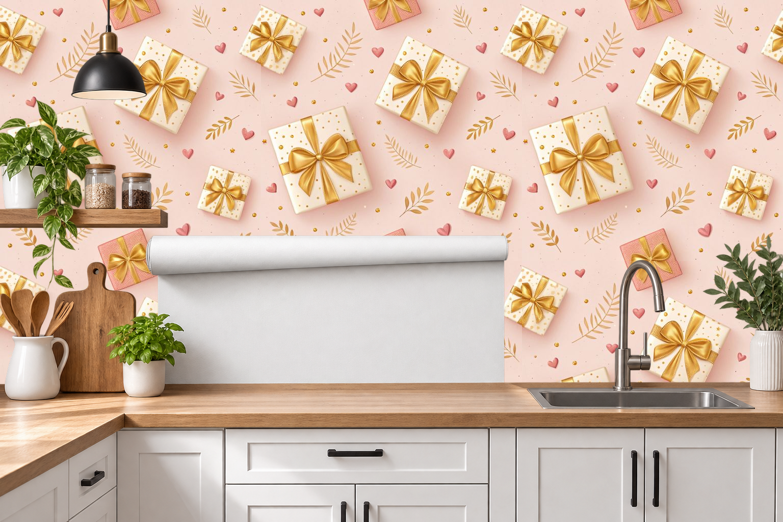 Design 429 — Roll — Kitchen Backsplash
